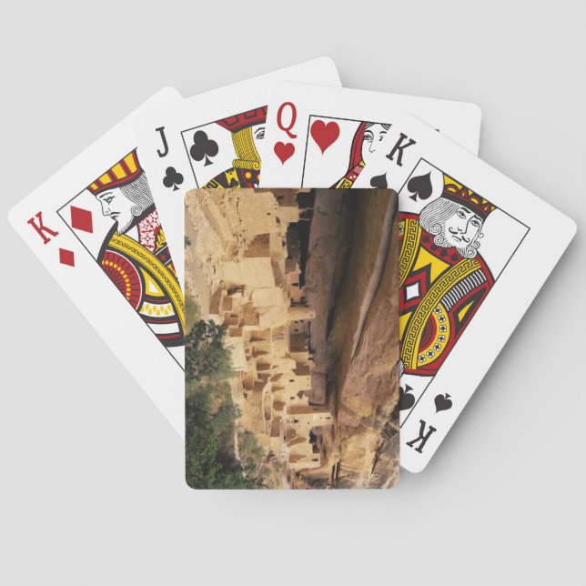 Mesa Verde National Park, Colorado Playing Cards (Back)