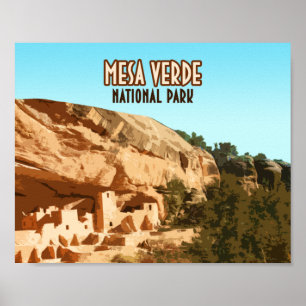 Mesa Verde National Park Colorado Poster