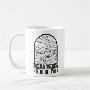 Mesa Verde National Park Colorado Vintage Coffee Mug