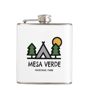 Mesa Verde National Park Hip Flask