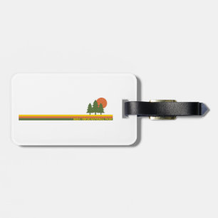 Mesa Verde National Park Pine Trees Sun Luggage Tag