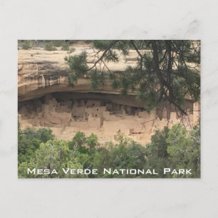 Mesa Verde National Park Postcard