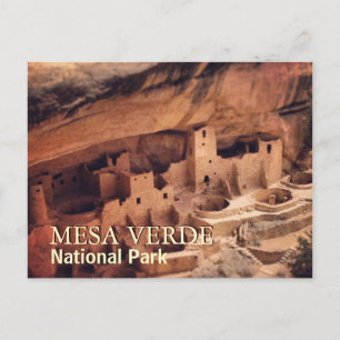 Mesa Verde National Park Postcard