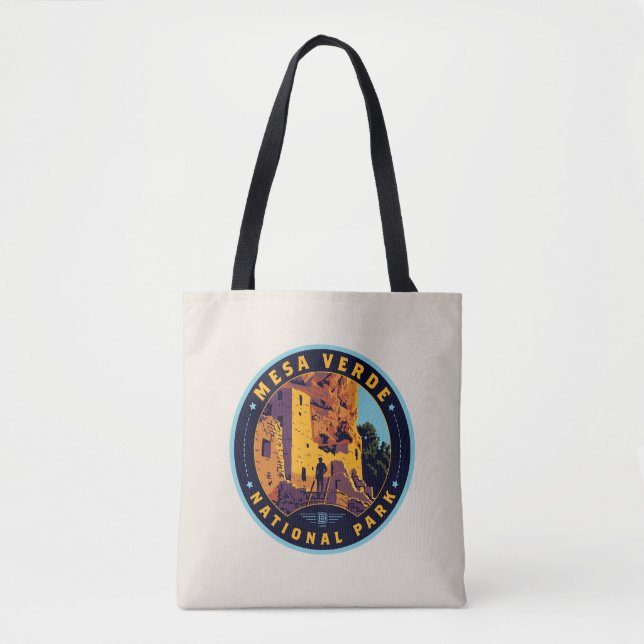 Mesa Verde National Park Tote Bag (Front)