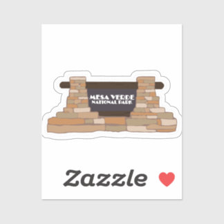 Mesa Verde National Park travel sticker