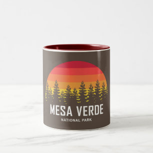 Mesa Verde National Park Two-Tone Coffee Mug