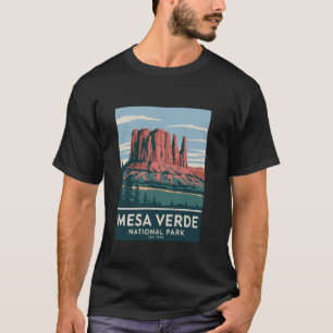 Mesa Verde National Park Vintage Camping Hiking Me T-Shirt
