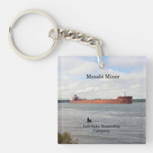 Mesabi Miner acrylic key chain