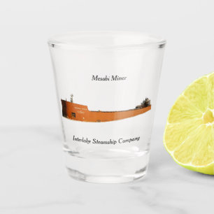 Mesabi Miner shot glass