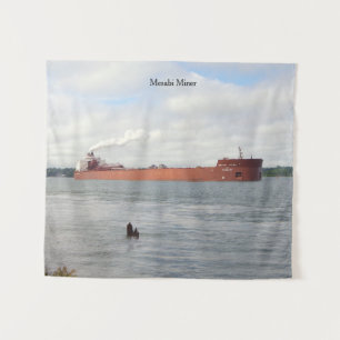 Mesabi Miner tapestry