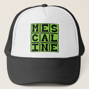 Mescaline, Hallucinogenic Drug Trucker Hat