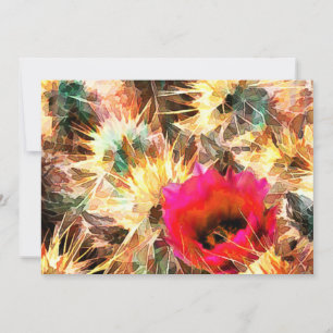 Mesh of Cactus Needles Invitation