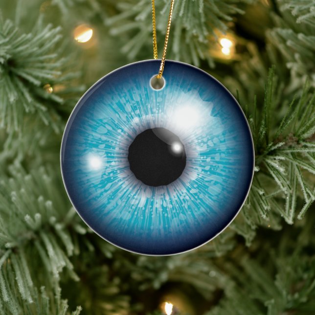 MesmerEyes Ornament - Dive into Intricate Realism (Tree)