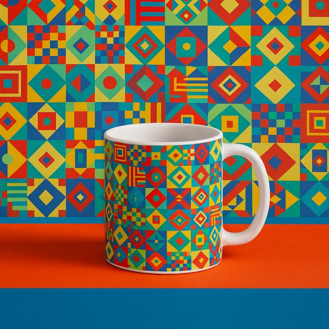 Mesmerised Shapes Coffee Mug (Creator Uploaded)