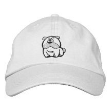 Mesmerising Bulldog Embroidered Hat