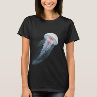 Mesmerising Deep Sea Jellyfish T-Shirt Design