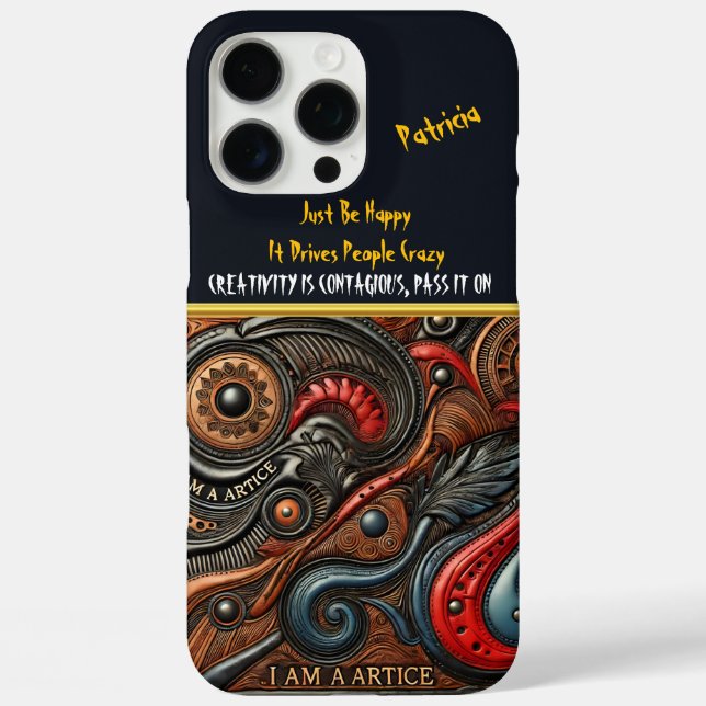 Mesmerising Eye Design in Dynamic Colours Case-Mate iPhone Case (Back)