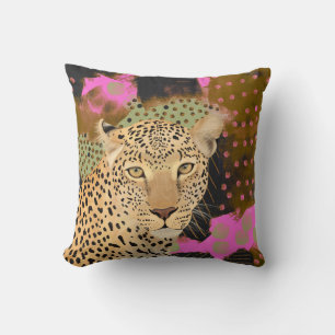Mesmerising Leopard Cushion