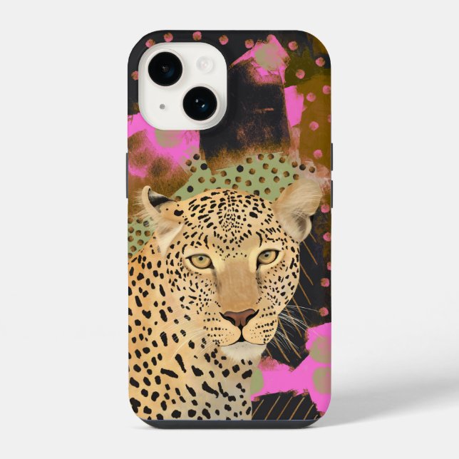 Mesmerising Leopard iPhone Case (Back)