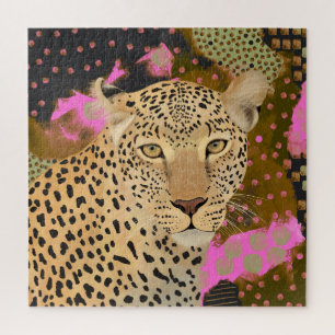 Mesmerising Leopard Jigsaw Puzzle