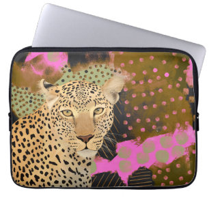 Mesmerising Leopard Laptop Sleeve