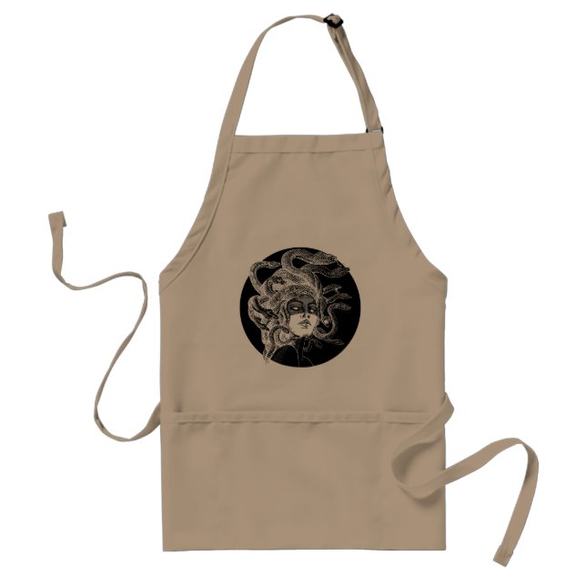 Mesmerising Medusa Art Standard Apron (Front)