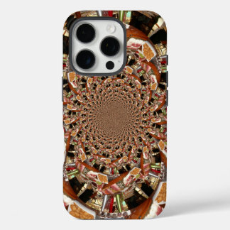 Mesmerising Mosaic of Sushi | Earthy Brown & Coppe iPhone 16 Pro Case