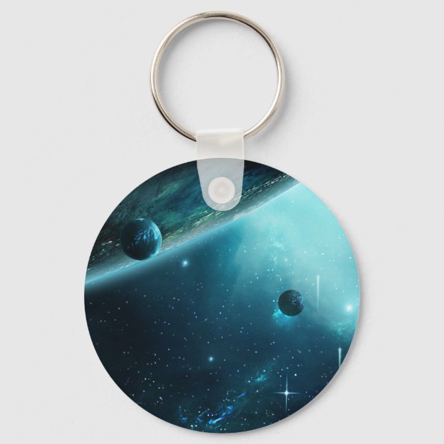 Mesmerising Nebula Key Ring (Front)