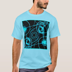 Mesmerising Neon Patterns Art T-Shirt