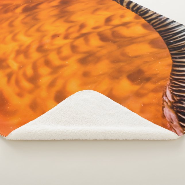 Mesmerising seashell sherpa blanket (3/4)