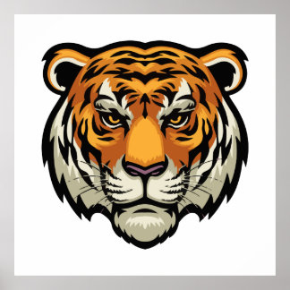 Mesmerising Tiger Look Poster