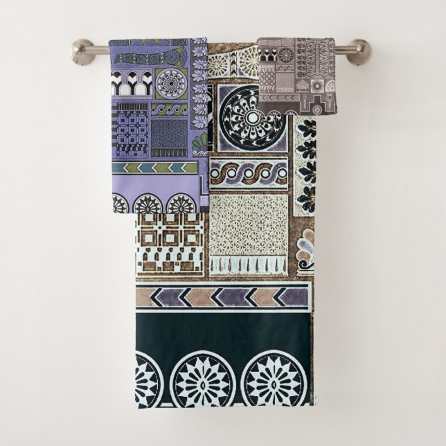 Mesopotamia Bath Towel Set (Insitu)