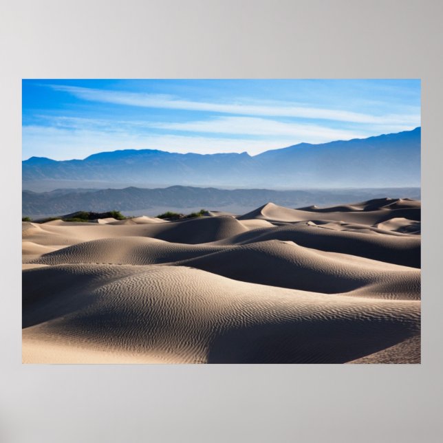 Mesquite Flat Sand Dunes Poster (Front)