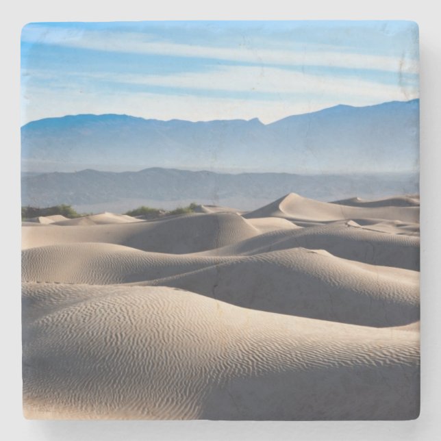 Mesquite Flat Sand Dunes Stone Coaster (Front)