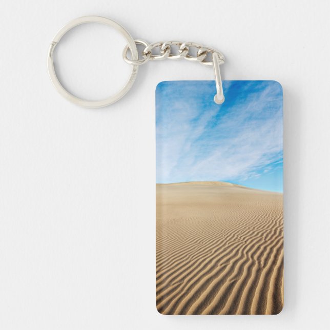 Mesquite Flats Sand Dunes Key Ring (Front)