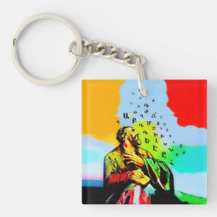 Mesrop Mashtots Մեսրոպ Մաշտոց Acrylic Key Ring