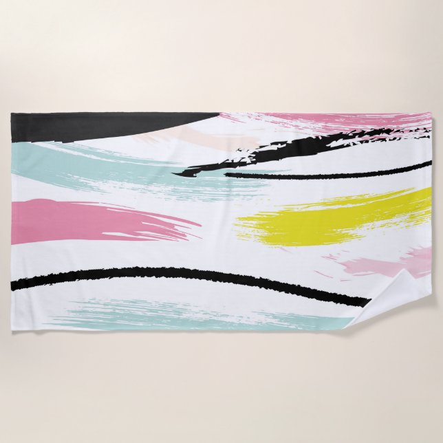 Mess Beach Towel (Front)