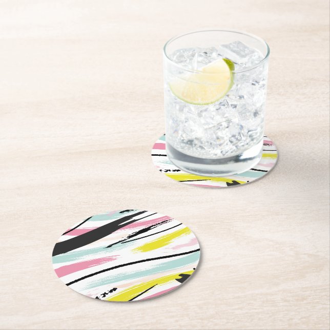 Mess Round Paper Coaster (Insitu)
