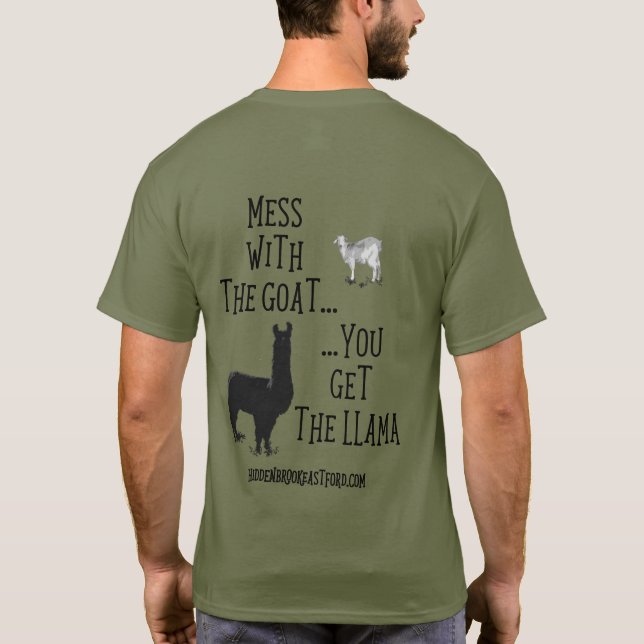 Mess with the Goats Men't Tee (Back)