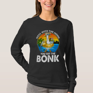 Mess With The Honk You Get The Bonk Duck Summer T-Shirt