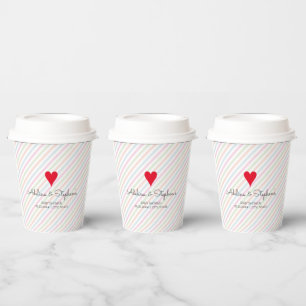 Message from the Bump Ultrasound Cute Baby Shower Paper Cups