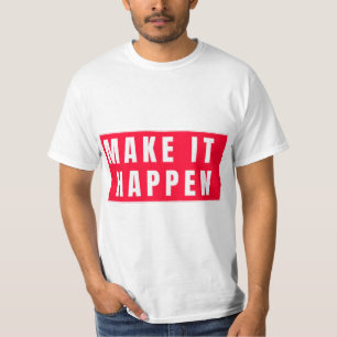 Message Highlighting Determination and Success T-Shirt