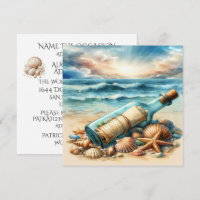 Message in a Bottle Invitation