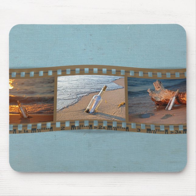 Message in a Bottle Mouse Mat (Front)