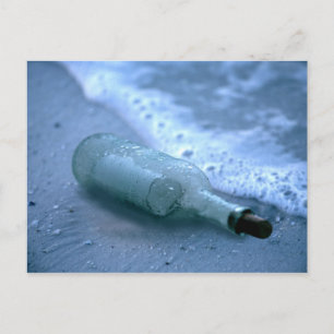 Message in a Bottle Postcard