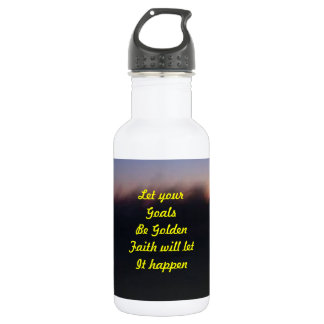 Message of faith 532 ml water bottle