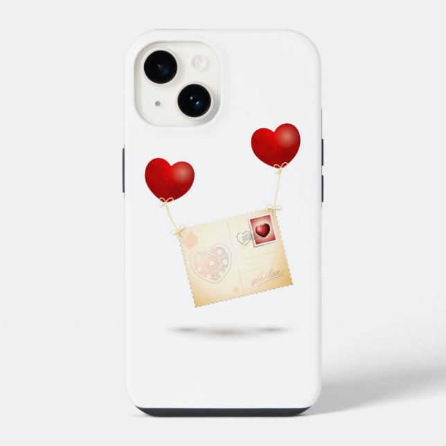 Message of Love iPhone Case (Back)