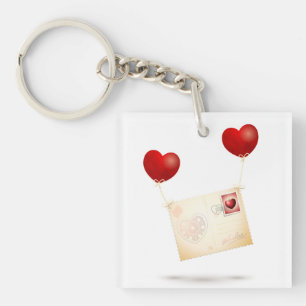 Message of Love Key Ring