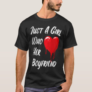 Message Of Love Red Heart Valentine's Day T-Shirt