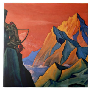 “Message of Shambala” by Nicholas Roerich Tile